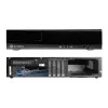 SilverStone MILO ML03 - Desktop - Micro-ATX - senza alimentatore (ATX / PS/2) - nero - USB/Audio (SST-ML03B-R)