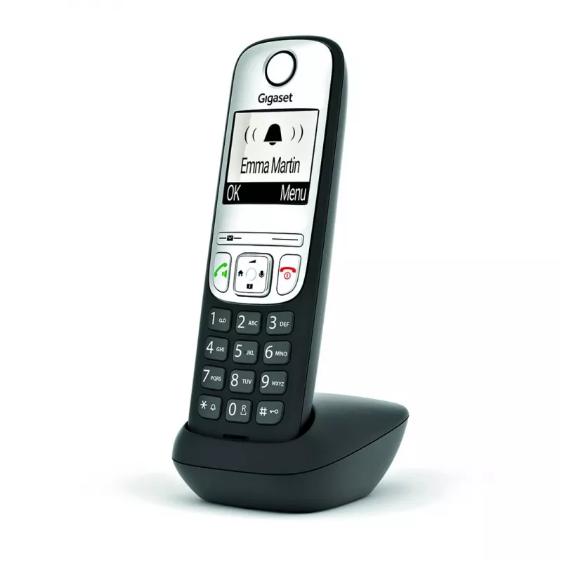Telefono analogico/DECT Gigaset A690HX identificazione chiamante nero, argento