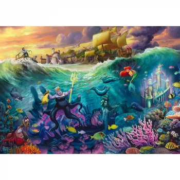 Thomas Kinkade Studios: Disney - Ursula, puzzle 1000 pezzi