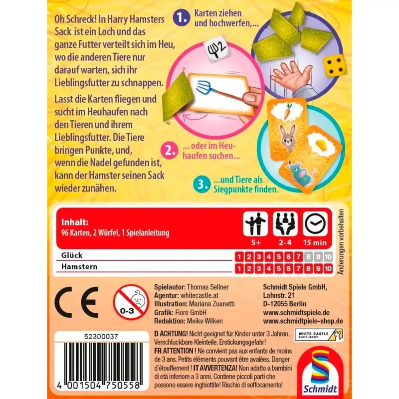 Schmidt Spiele Die Nadel im Heuhaufen, gioco di carte