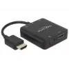 Convertitore audio DeLOCK 62784 nero