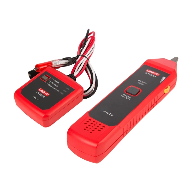 Rilevatore di cavi Unit UT-682D con display LCD e allarme acustico