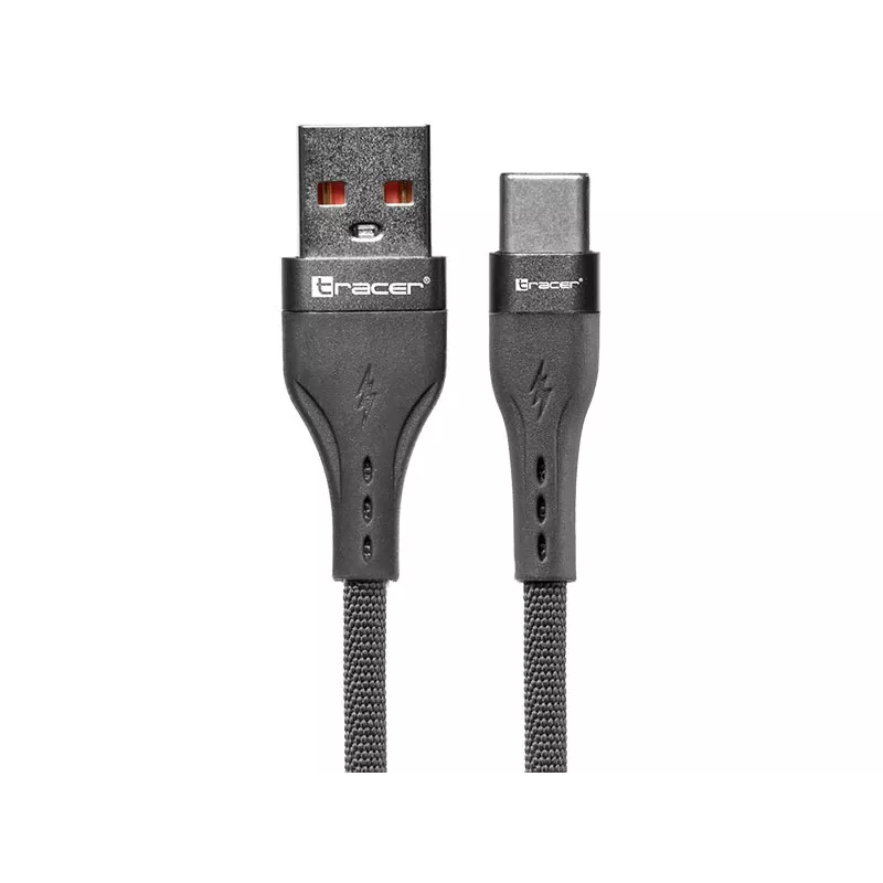Tracer 47487 cavo USB A - Type C M/M 1m grigio