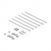 Patch panel DELOCK mini desktop RJ45 6 porte Cat.6A schermato, metallo, nero, 80×22×125 mm