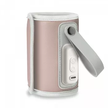 Scaldabiberon Lionelo Thermup Go rosa — scaldabiberon e scaldavivande portatile per l'alimentazione del bebè