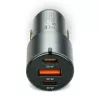 Caricabatterie da auto everActive CC-40Q QC3.0 60W, adattatore auto USB per ricaricare dispositivi mobili