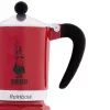 Bialetti Rainbow 1TZ caffettiera, 60 ml, rossa