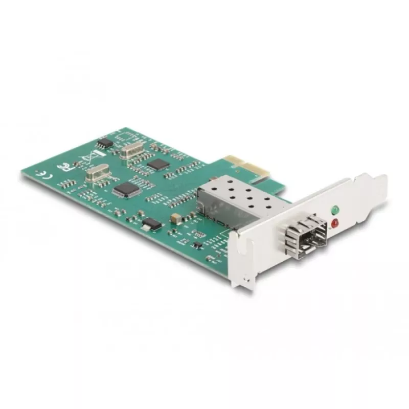 DeLOCK scheda PCI Express x1 a 1 x slot SFP 100Base-FX RTL