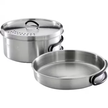 Set pentole da campeggio Campingaz Trekking Kit 3 pezzi acciaio inox