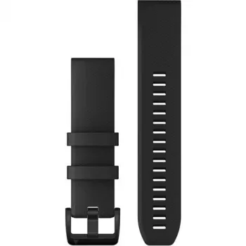 Garmin QuickFit - cinturino per orologio per smartwatch - nero, black hardware