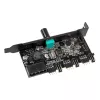 Lamptron CFM36 controller ventole e RGB LED per slot PCI, nero