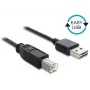 Cavo USB DeLOCK 3 m USB 2.0 A - B maschio/maschio