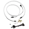 SilverStone LS04, striscia LED ARGB, confezione da 2 - bianco