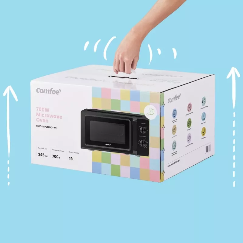 Forno a microonde Toshiba MM2EM20PF finitura a specchio nero