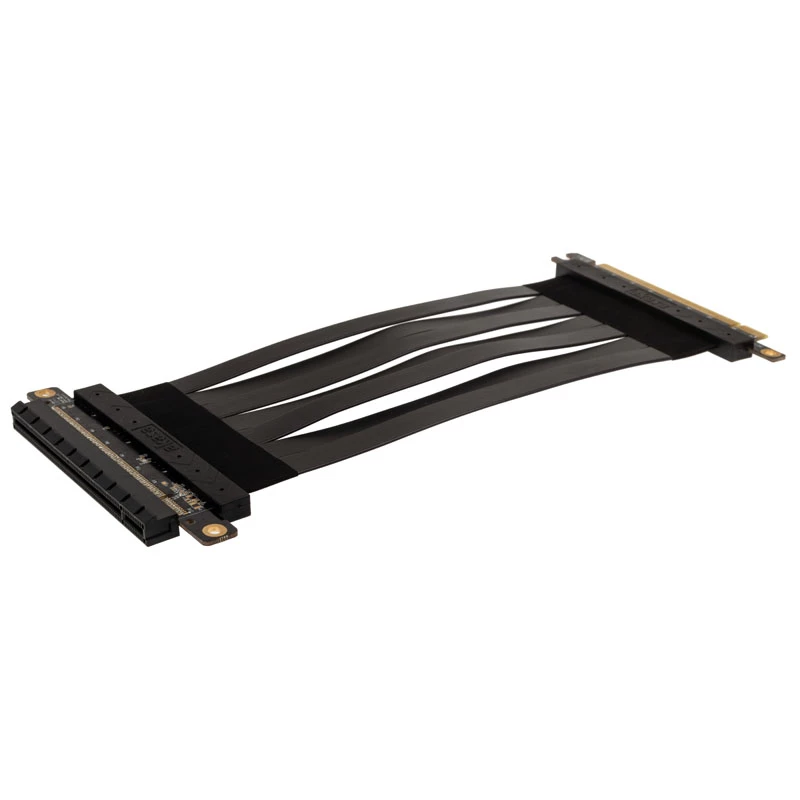 Akasa Riser Black X2 Mark IV Premium cavo riser PCIe 4.0 x16, 20 cm, AK-CBPE03-20B