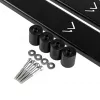Staffa di montaggio dissipatore Watercool MO-RA IV 200/400 supporto a parete — Watercool 26430, nero