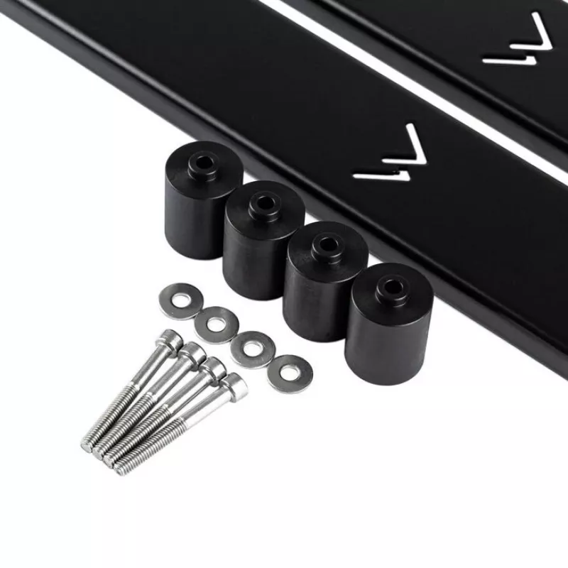 Staffa di montaggio dissipatore Watercool MO-RA IV 200/400 supporto a parete — Watercool 26430, nero