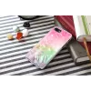 Custodia iKins per Apple iPhone 8/7 – motivo fiori d'acqua, bianco