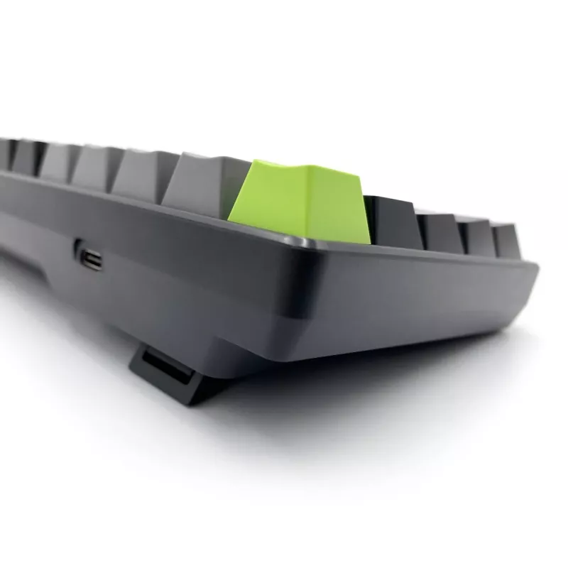 Tastiera meccanica MEDIA-TECH MT1260 Red Core MX60, formato 60%, switch CHERRY MX Red, illuminazione RGB, USB, verde