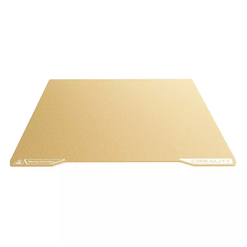 Piano di stampa Creality K2 PEI opacizzato, compatibile con Creality K2, giallo, 1 pezzo
