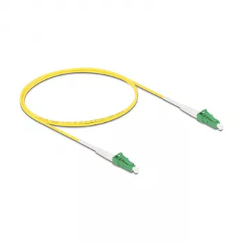 Cavo in fibra ottica InfiniBand DeLOCK 1 m LC LC/APC giallo