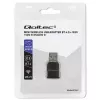 Adattatore mini USB Wi-Fi wireless compatto QOLTEC 57007 – Single-Band 2,4 GHz, fino a 150 Mbit/s, antenna interna