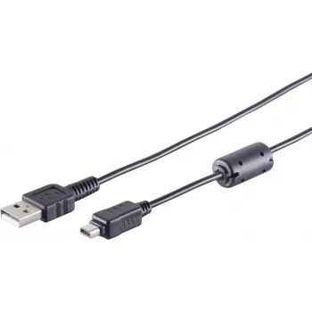 Cavo USB 2.0 A su Mini 2.0 12 pin ShiverPeaks 1,5 m (modello 77372)