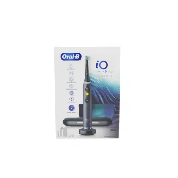 Spazzolino elettrico BRAUN Oral‑B iO9 Black Special Edition — nero, ricaricabile, oscillante‑rotante e microvibrazioni
