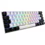 Sharkoon SGK50 S4 tastiera gaming USB QWERTZ tedesco bianca RGB LED