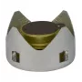 Trangia 100281 fornello da campeggio a spirito – fornello leggero a 1 fuoco, 1000 W, 162 g, Ø95×62 mm, argento