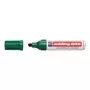 Pennarello permanente Edding 500 punta a scalpello verde