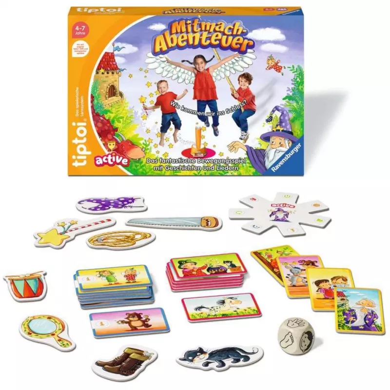 tiptoi ACTIVE avventura interattiva, gioco di abilità