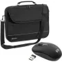 PEDEA custodia per notebook Fair 15.6 (39,6 cm), nero + mouse per PC (SET010-66068010)