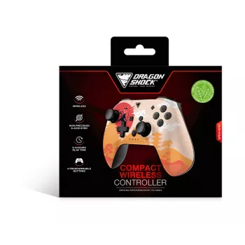 Dragonshock PopTop Compact - Gamepad - Nintendo Switch - pulsante Indietro - D-Pad - pulsante Home - tasto Reset - wireless - Bluetooth - USB Type-C (D