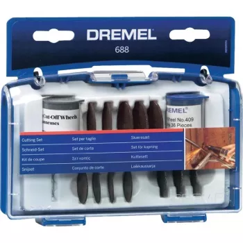 Dremel 688 – metallo – plastica – marrone – grigio (26150688JA)