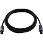 Cavo per altoparlanti PSSO 4x2,5 mm², 5 m, nero