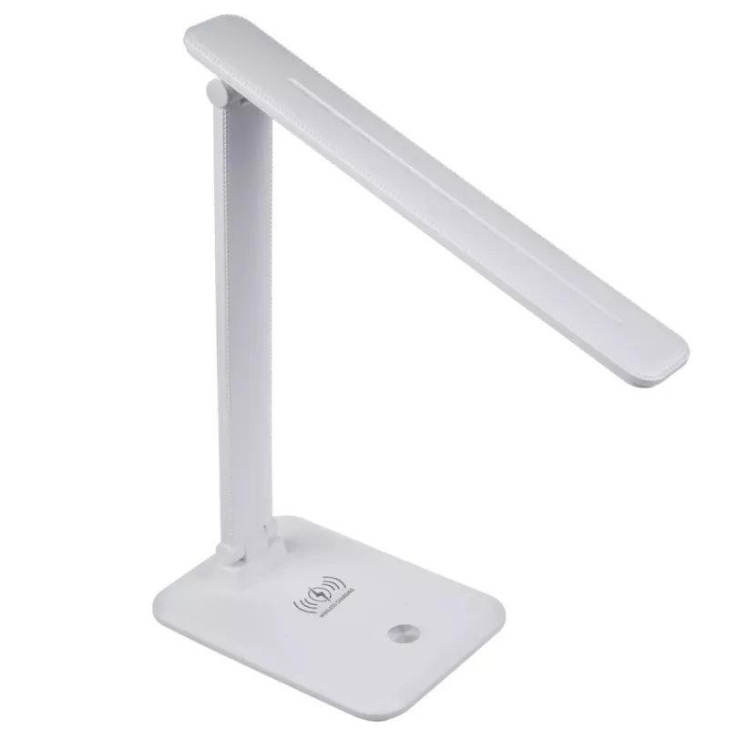 Lampada da scrivania LED MACLEAN MCE616W 9W con caricabatterie wireless Qi integrato