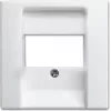 Placca e copertura presa, busch jaeger 1724-0-4333, bianco