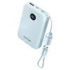 Powerbank Vention 10000mAh 22,5W — 2× USB‑C, 1× USB‑A, blu