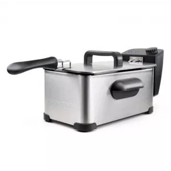 Friggitrice Taurus Fry 3 Single – capacità 3 L, 2000 W, acciaio inox, termostato regolabile 150–190°C