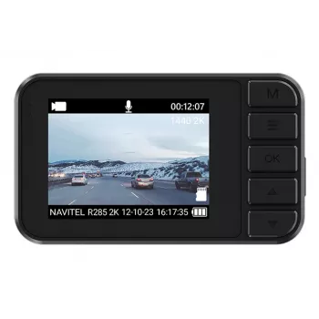 Dashcam auto Navitel R285 2K, display IPS da 2