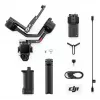 Stabilizzatore per camera a mano DJI RS4, corpo in alluminio, batteria 12h, 1,066 kg, nero