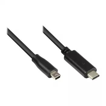 Good Connections cavo USB2.0 C-Mini B 5 poli nero 1,8 m
