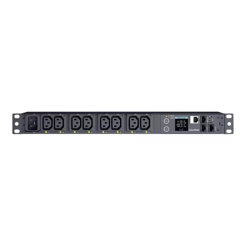 CyberPower PDU41005 Power Distribution Unit (PDU) 8 uscite AC 1U nero