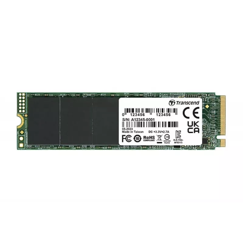 Unità SSD Transcend 500 GB M.2 PCI Express 3.0 NVMe TS500GMTE115S