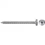 Fischer 670332 PowerFast II vite per truciolare, 4,5 x 40 mm, testa bombata, TX, filettatura completa, acciaio zincato, 200 pz.