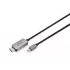 DIGITUS - cavo adattatore - Mini DisplayPort (M) a HDMI (M) - 1,0 m - supporto 8K 60 Hz - nero (DB-340109-010-S)