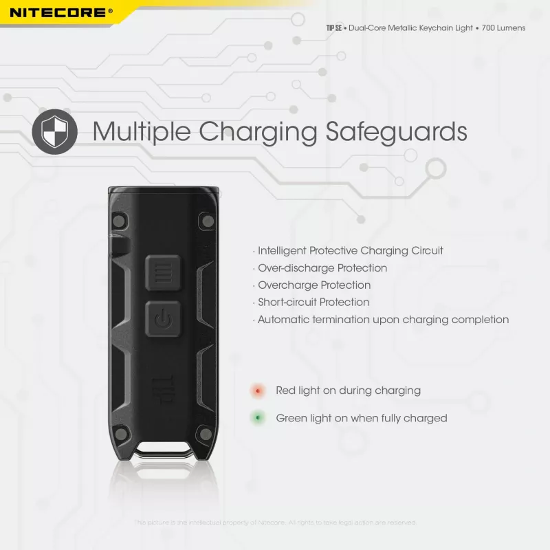 Nitecore TIP SE nero torcia LED portatile