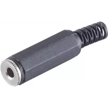 ShiverPeaks 22220520 (51311-) giunto jack stereo da 2,5 mm, a 3 poli, custodia in plastica