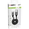 Cavo USB Emtec ECCHAT700TCU3 1,2 m USB 3.2 Gen 2 nero